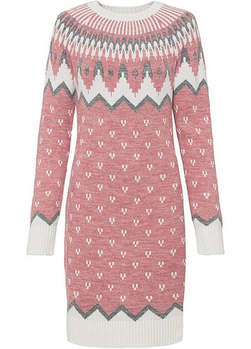 Neu strickkleid 38 rosa - strickkleid, gr.