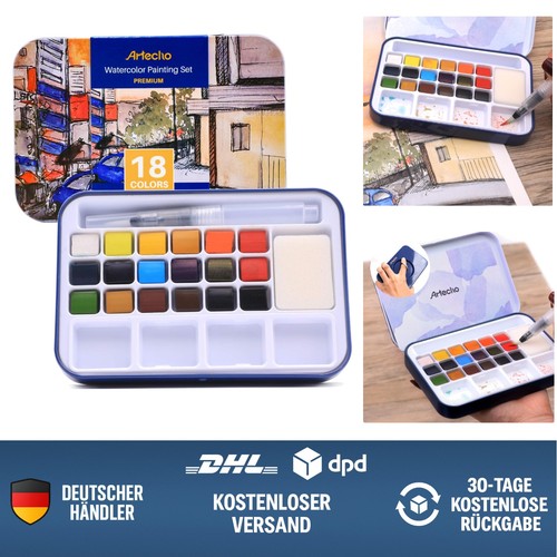 Aquarellfarben set farben - 18,