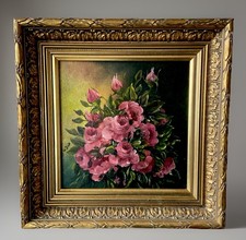 Ölgemälde - Blumen , Rosen