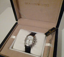 Newton & Sons Luxus Mini Bubble Chronograph Swiss Made + OVP - New Old Stock ! 