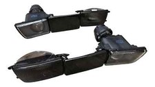 Frontblinker Schwarz Für VW Golf 3 III 91-99 + kurze Blende + Nebelscheinwerfer