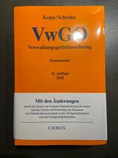 Kopp/Schenke VwGO Kommentar
