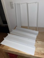7 x Ikea Regale,Metall,weiß