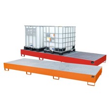 Auffangwanne m. Gitterrost /