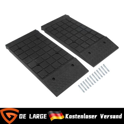 Doppelscheren überfahrrampe