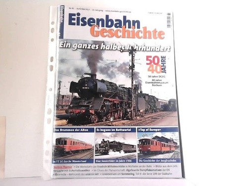 Eisenbahn geschichte heft - eisenbahn,