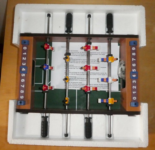 Tisch kicker miniaturspiel - tisch,