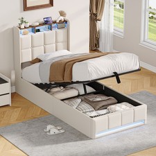 Boxspringbett 90x200 cm mit