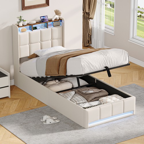 Boxspringbett 90x200 mit - boxspringbett,