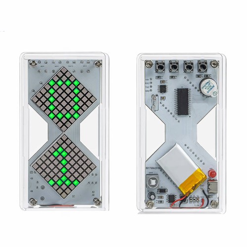 Bausatz led sanduhr - bausatz, mit