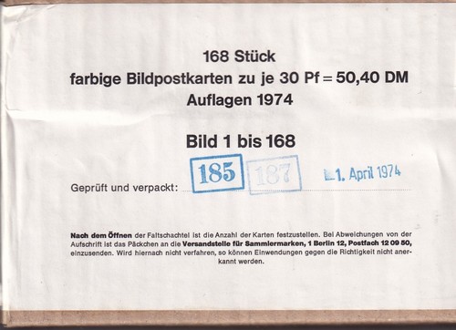 Bund bildpostkarten heinemann - bund,