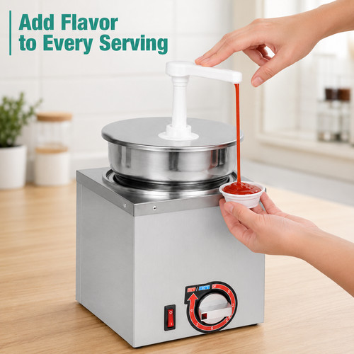 Edelstahl käse dispenser - 4l,