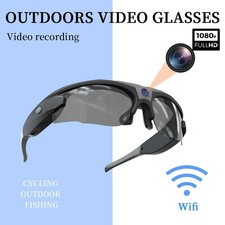 Smart Brille Model VG35– Kamera & 1080P Bodycam für Vlogging, Sport & Motorrad