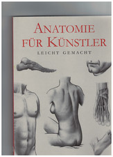 Bücher -Anatomie für Künstler - Leicht gemacht -Daniel Carter - Kartonbuch