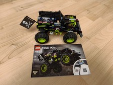 LEGO Technic 42118 Monster Jam Grave Digger Monster Truck Pull Back  - komplett