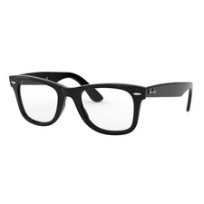 Lesebrillen Ray Ban 4340 Wayfarer Ease 2000 Shiny Black 50 22 150 +Hoya Lens