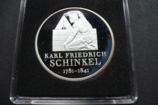 *** 10 Euro DEUTSCHLAND 2006 F Karl Friedrich Schinkel Spiegelglanz PP Silber **