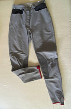 Edle Reithose von Euro Star– fein gemustert – Gr. 38 - Kniebesatz