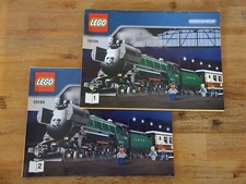 Original Bauanleitung / Instruction-LEGO 10194 Smaragdexpress, top Zustand