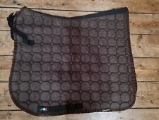 Schabracke Equiline Braun Dressur Warmblut