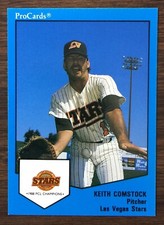 1989 ProCards KEITH COMSTOCK
