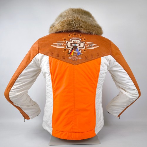 Bogner skijacke weiß orange - skijacke,