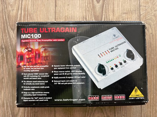 Behringer tube ultragain - behringer,