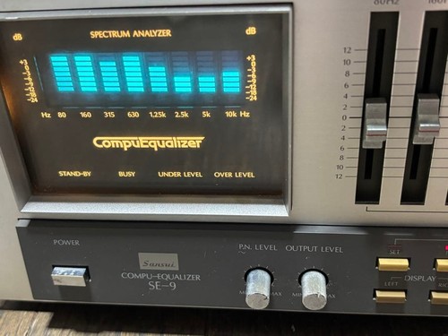 Sansui compu equalizer - sansui, se-9
