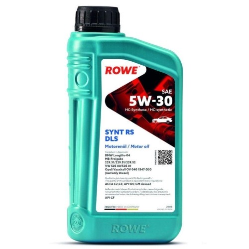 Motoröl rowe öl synt - synt, rs