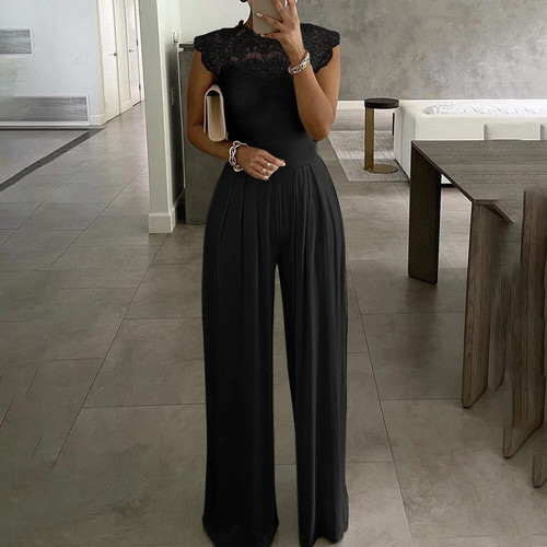 Damen spitze overall jumpsuit - overall,