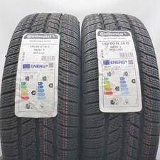 195 60 16C 2x CONTINENTAL 195/60 R16C 99/97T Winterreifen 2023/24 VOLL
