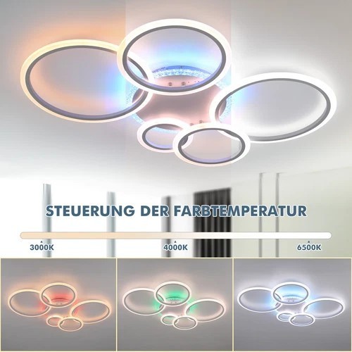 Rgb led deckenleuchte dimmbar - rgb,