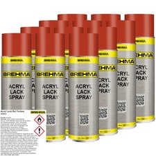 12x BREHMA Acryl Lackspray Ral