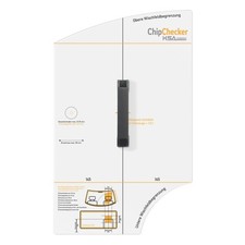 PROFI Schablone Steinschlag Beratungs Schablone Fahrersichtfeld Schablone