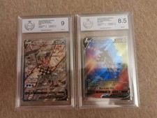 Pokémon Ur-Palkia V PGS 9.0 Und Ur-Dialga V PGS 8.5