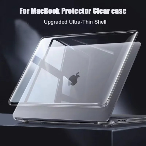 Clear hard case - clear, macbook