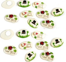 18 kleine Glückssteine Viel