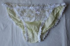 DDR Dessous Slip hellgelb