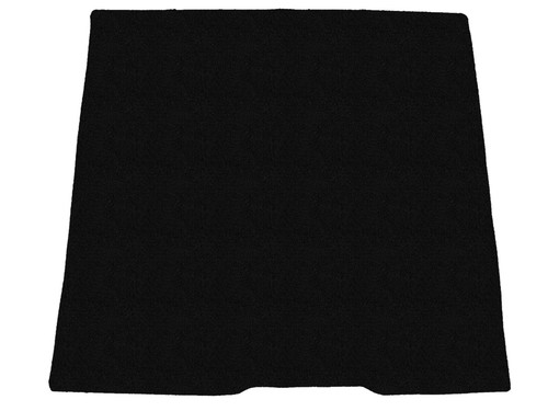 Schwarz kofferraummatte velour - schwarz,