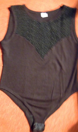 Aparter schwarzer body - aparter, gr