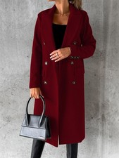 Damen Mantel Trenchcoat
