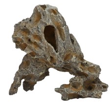 Hobby Comb Cave 3 Versteck Aquarium Terrarium flache Höhle Dekoration Felsen