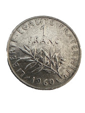 Münze Frankreich 1960 1 Franc