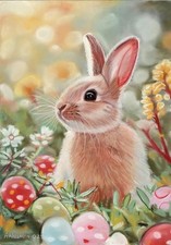 Original Pastellgemälde eines