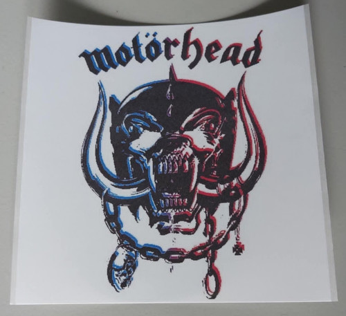 Motörhead aufkleber - motörhead, cm