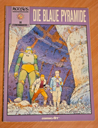 Mœbius signiert die blaue - signiert,