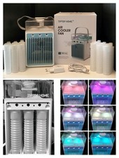 AIR COOLER TiPTOP HOME Klimagerät Luftkühler Ventilator mit 6 Tiefkühl-Akkus