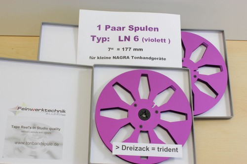 Tonbandspule 177 6mm - 7"=, 177,6mm