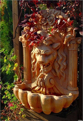 Wandbrunnen löwenkopf 95 - 🔶,