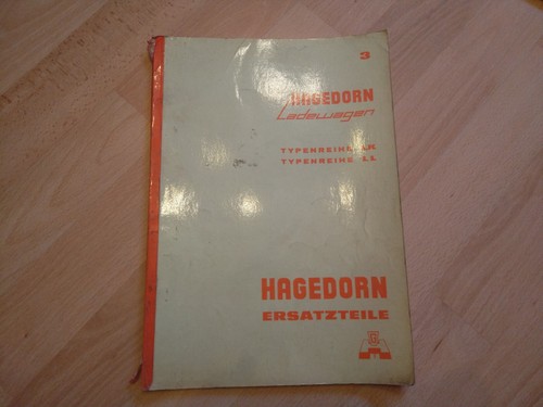Hagedorn ladewagen typ - hagedorn, ll